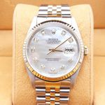 Rolex Datejust 36 16233 (2001) - Pearl dial 36 mm Gold/Steel case (1/8)