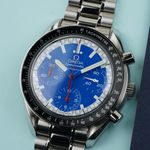 Omega Speedmaster 3510.81 (1999) - Blue dial 39 mm Steel case (4/8)