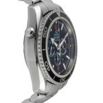 Omega Seamaster Planet Ocean Chronograph 2210.51.00 (Onbekend (willekeurig serienummer)) - Zwart wijzerplaat 46mm Staal (7/8)