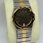 Chopard St. Moritz 8023 (1990) - Grijs wijzerplaat 32mm Goud/Staal (6/7)