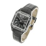 Cartier Santos Dumont WSSA0046 (2023) - Zwart wijzerplaat 44mm Staal (2/5)