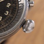 Longines Vintage 5824 (1950) - Black dial 48 mm Steel case (8/8)