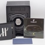 Hublot Big Bang Ferrari 401.NX.0123.VR (2013) - Zwart wijzerplaat 45mm Titanium (9/9)