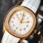 Patek Philippe Aquanaut 5269/200R-001 (2024) - Wit wijzerplaat 39mm Roségoud (1/6)