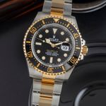 Rolex Sea-Dweller 126603 (Unknown (random serial)) - Black dial 43 mm Gold/Steel case (3/8)