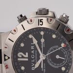 Bulgari Diagono SD38SGMT RBR (Onbekend (willekeurig serienummer)) - 38mm Staal (3/8)