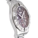 Breitling Avenger II GMT A3239011/BC34 (Unknown (random serial)) - Black dial 43 mm Steel case (7/8)