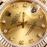 Rolex Datejust 31 68278 (1990) - Champagne dial 31 mm Yellow Gold case (2/8)