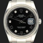 Rolex Oyster Perpetual Date 115234 (2017) - 34mm Staal (2/7)