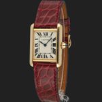 Cartier Tank Louis Cartier W1529856 (2011) - Zilver wijzerplaat 30mm Geelgoud (1/8)