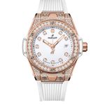 Hublot Big Bang 485.OE.2210.RW.1604 (2023) - White dial 33 mm Rose Gold case (1/1)