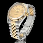 Rolex Datejust 36 16233G (1994) - 36mm Goud/Staal (5/8)