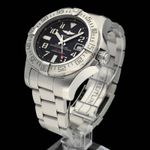 Breitling Avenger II Seawolf A17331 (2015) - Black dial 45 mm Steel case (5/7)