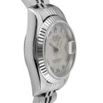 Rolex Lady-Datejust 79174 (1999) - Silver dial 26 mm Steel case (7/8)