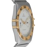 Omega Constellation 396.1070 (1986) - Wit wijzerplaat 32mm Goud/Staal (7/8)