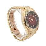 Rolex Day-Date 36 18038 (1986) - Rood wijzerplaat 36mm Geelgoud (3/6)