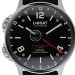 U-Boat Capsoil 8769 (Unknown (random serial)) - Black dial 46 mm Steel case (1/7)