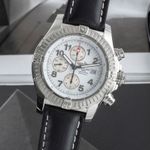 Breitling Super Avenger A13370 (2007) - Wit wijzerplaat 48mm Staal (3/8)