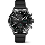 IWC Pilot Chronograph IW388306 (2025) - Zwart wijzerplaat 43mm Titanium (1/1)