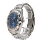 Rolex Datejust II 116334 (2016) - Blue dial 41 mm Steel case (3/8)