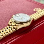 Rolex Lady-Datejust 69178 (1987) - Wit wijzerplaat 26mm Geelgoud (8/8)