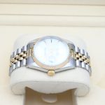 Rolex Datejust 36 16233 (1990) - Wit wijzerplaat 36mm Goud/Staal (3/6)