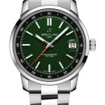 Breitling Top Time AB3113171L1A1 (2026) - Green dial 38 mm Steel case (1/1)