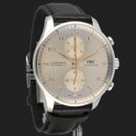 IWC Portuguese Chronograph IW371624 (2025) - Grey dial 41 mm Steel case (4/8)