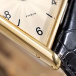 Cartier Tank Unknown (Onbekend (willekeurig serienummer)) - Wit wijzerplaat 33mm Geelgoud (5/8)