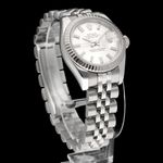 Rolex Lady-Datejust 179174 (2006) - Zilver wijzerplaat 26mm Staal (4/8)
