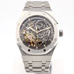 Audemars Piguet Royal Oak Double Balance Wheel Openworked 15407ST.OO.1220ST.01 (2022) - Transparant wijzerplaat 41mm Staal (2/6)