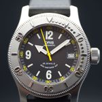 Oris Big Crown 7502 (Onbekend (willekeurig serienummer)) - Zwart wijzerplaat 40mm Staal (1/8)