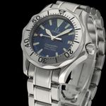 Omega Seamaster Diver 300 M 2285.80.00 (2008) - Blue dial 28 mm Steel case (7/8)