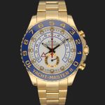 Rolex Yacht-Master II 116688 (2014) - White dial 44 mm Yellow Gold case (3/8)