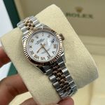 Rolex Lady-Datejust 279171 (2026) - White dial 28 mm Gold/Steel case (7/10)