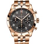 Breitling Classic AVI R233801A1B1R1 (2024) - Black dial 42 mm Rose Gold case (1/1)