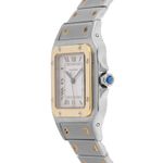 Cartier Santos 0902 (1994) - White dial 24 mm Gold/Steel case (4/7)