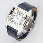 Cartier Santos 100 2656 (Onbekend (willekeurig serienummer)) - 38mm Staal (4/8)