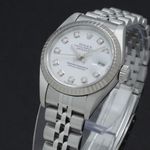 Rolex Lady-Datejust 79174 (2002) - White dial 26 mm Steel case (7/7)