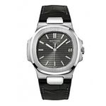 Patek Philippe Nautilus 5711G-001 (Unknown (random serial)) - Grey dial 40 mm White Gold case (1/1)
