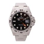 Rolex Explorer II 216570 (2020) - Zwart wijzerplaat 42mm Staal (1/4)