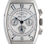 Franck Muller Master Calendar 6850 CC MC AT (Onbekend (willekeurig serienummer)) - Zilver wijzerplaat 35mm Staal (2/5)