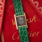 Cartier Tank Vermeil 3 66001 (1989) - Grijs wijzerplaat 21mm Zilver (4/8)