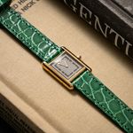 Cartier Tank Vermeil 3 66001 (1989) - Grijs wijzerplaat 21mm Zilver (6/8)