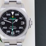 Rolex Air-King 126900 (2024) - Black dial 40 mm Steel case (5/8)