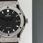 Hublot Classic Fusion 542.NX.1171.RX (2019) - Zwart wijzerplaat 42mm Titanium (5/8)