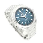 Omega Seamaster Aqua Terra 220.10.41.21.03.002 (2022) - Blue dial 41 mm Steel case (3/5)