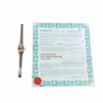Rolex Lady-Datejust 69173 (1995) - Champagne dial 26 mm Gold/Steel case (8/8)