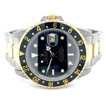 Rolex GMT-Master II 16713 (1989) - Black dial 40 mm Gold/Steel case (1/8)