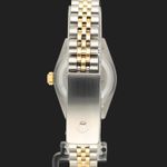 Rolex Lady-Datejust 69173 (1990) - Champagne dial 26 mm Gold/Steel case (6/8)